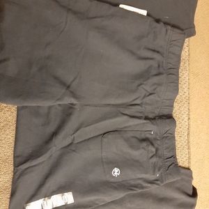 Ultra soft Mens Nautica warm up pants black